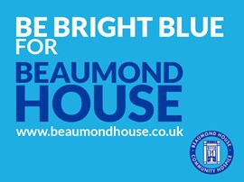 Be Bright Blue for Beaumond House!